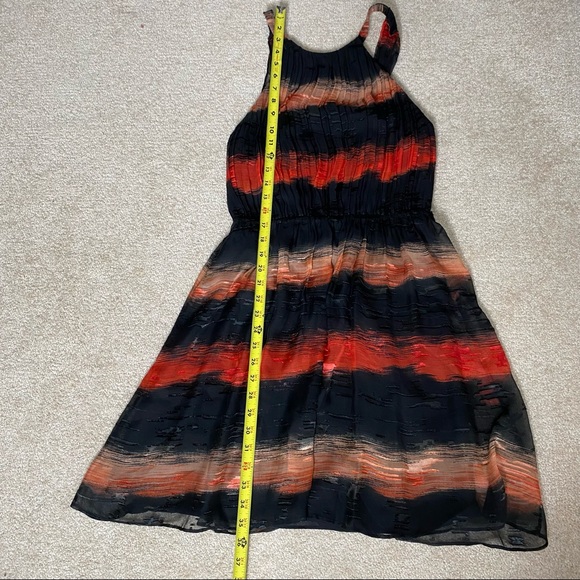 Alice + Olivia NWT red black halter a line dress - Picture 11 of 11